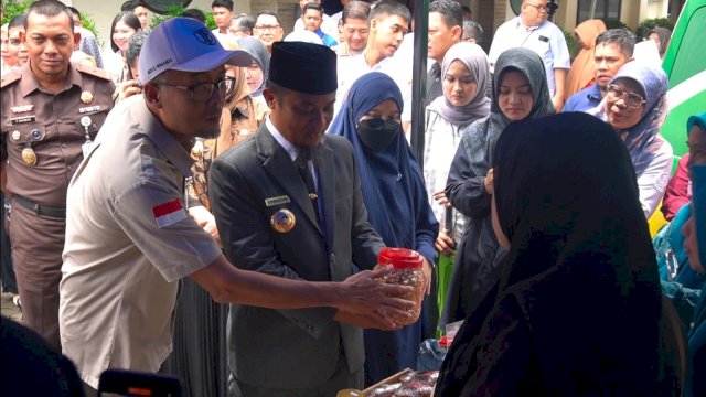 GPM yang dihadiri Gubernur Sulsel Andi Sudirman Sulaiman. Foto: HN/Sinta