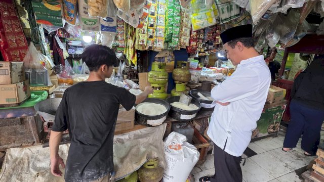 Mentan sidak di pasar hari pertama, Sabtu (1/3). Ist