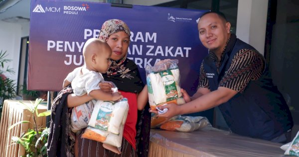 116 Ton Bantuan Pangan Bosowa Peduli untuk Ramadan