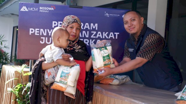 116 Ton Bantuan Pangan Bosowa Peduli untuk Ramadan