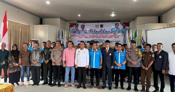 Pengurus KONI Luwu Utara 2025-2028 Resmi Dilantik