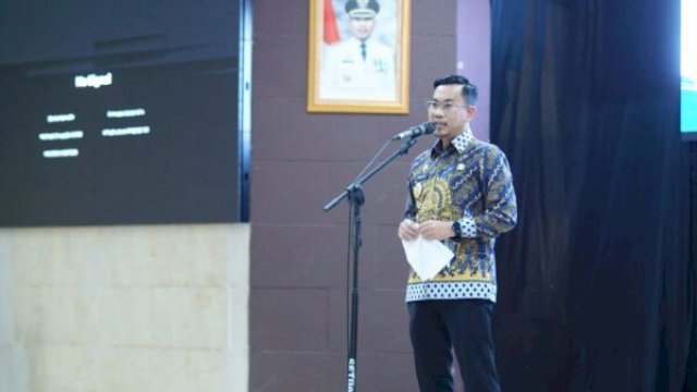Pj Bupati Jeneponto, H. Reza Faisal, secara resmi membuka Musrenbang Tematik 2025 yang melibatkan anak-anak, perempuan, dan penyandang disabilitas di Ruang Pola Parannuangta.||doc_humas
