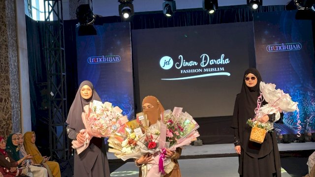 Jinan Daraha Hadir di Trend Hijab Expo 2025, Tawarkan Busana Syar’i Nan Elegan