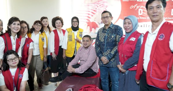 Dorong Aksi Sosial, Munafri Arifuddin Ikut Donor Darah Ramadan