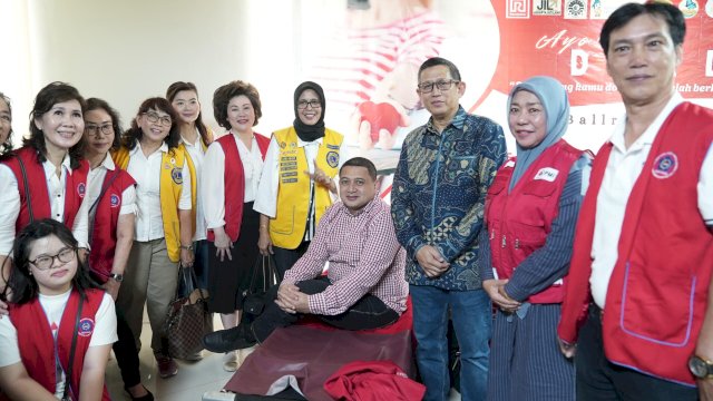 Dorong Aksi Sosial, Munafri Arifuddin Ikut Donor Darah Ramadan