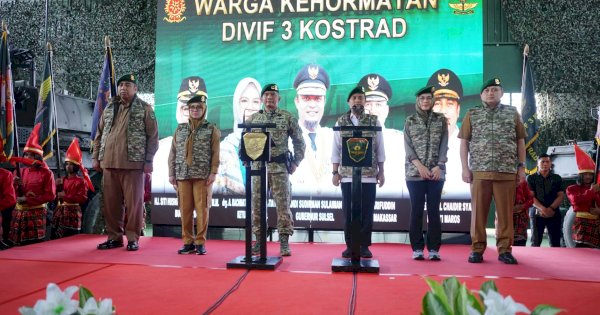 Lima Kepala Daerah Sulsel Terima Gelar Warga Kehormatan Kostrad
