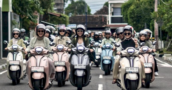 Komunitas Grand Filano Hybrid Gelar Riding Serentak dan Kegiatan Sosial di Bulan Ramadan