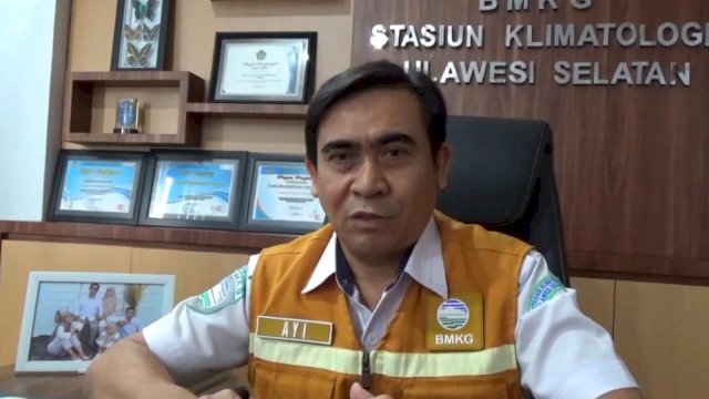 Kepala BMKG Sulsel Ayi Sudrajat, Foto: HN/Sinta.