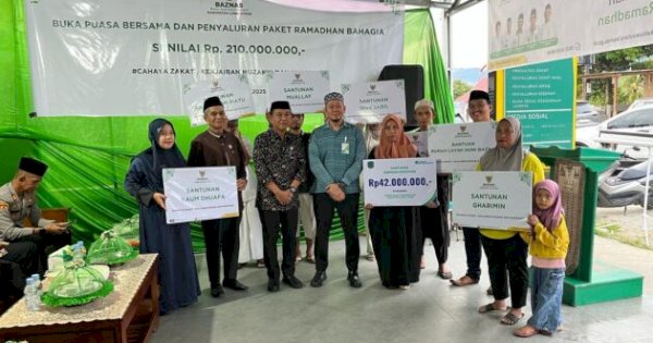 Baznas Luwu Utara Santuni 50 Anak Yatim di Bulan Ramadan