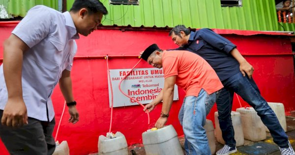 Kolaborasi Telkomsel &#8211; RANS Entertainment Bantu Perbaikan Fasilitas Air Bersih ke Warga Tallo dan Pampang