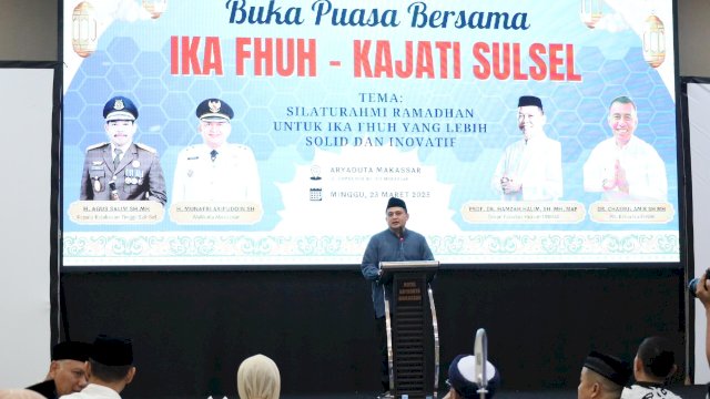 Munafri Ajak Alumni Fakultas Hukum Unhas Kolaborasi Bangun Makassar