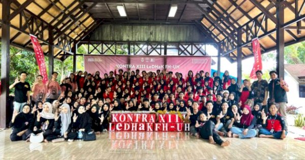 96 Peserta Antusias Ikuti KONTRA XIII LeDHaK FH-Unhas
