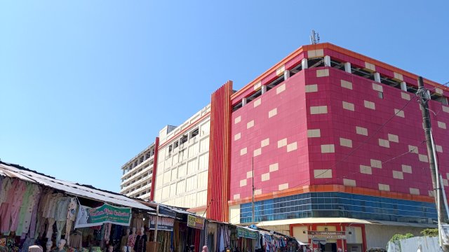 Pasar Sentral Kota Makassar, Foto: HN/Sinta.