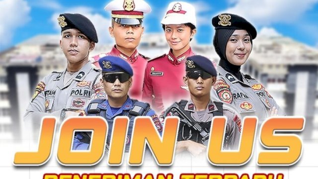 Polri buka rekrutmen 2025 untuk Akpol, Bintara, dan Tamtama. Cek syarat & link pendaftaran online resmi sebelum 6 Maret! ||@rekrutmen_polri 
