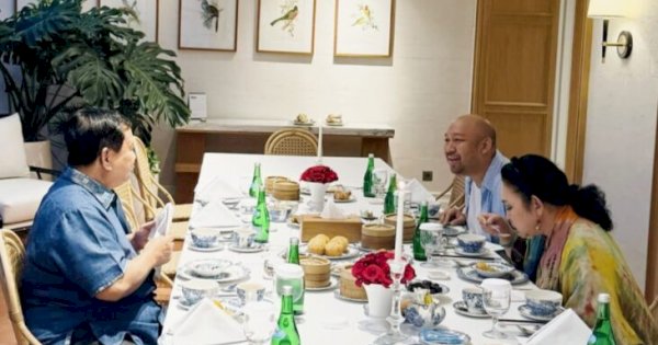 Didit dan Titiek Temani Prabowo Berbuka di Hari Kedua