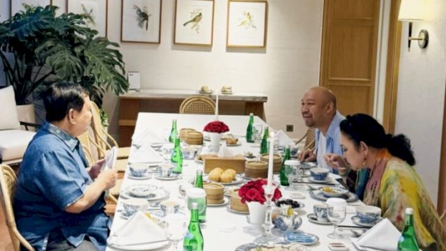 Momen Prabowo berbuka puasa bersama Didit & Titiek ||ig@prabowo