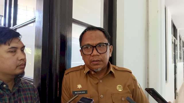 Kepala Badan Pengelolaan Keuangan dan Aset Daerah (BPKAD) Kota Makassar, Muhammad Dakhlan, Foto: HN/Sinta.