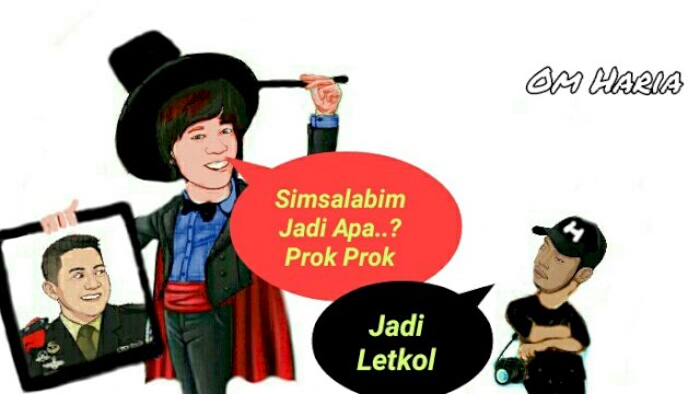 Karikatur kenaikan pangkat Teddy Indra Wijaya (Dodi/harian.news)