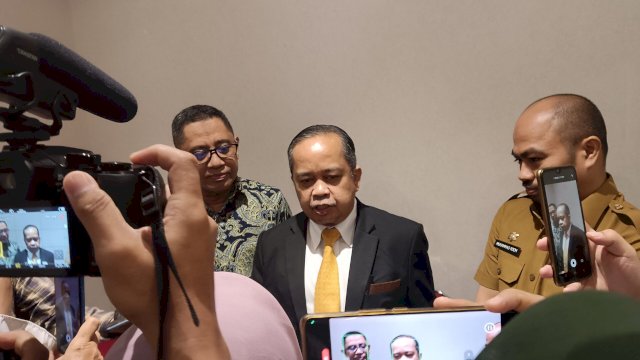 Ketua Perhimpunan Hotel dan Restoran Indonesia Sulawesi Selatan (PHRI Sulsel), Anggiat Sinaga, Foto: HN/Sinta.