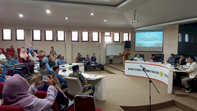 Rapat Koordinasi Jajaran Badan Usaha Milik Daerah (BUMD) dan Tim Transisi MULIA di Balai Kota Makassar, Foto: HN/Sinta.