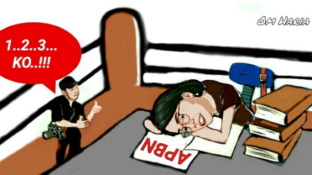 Karikatur Menteri Keuangan Sri Mulyani (Dodi/harian.news)