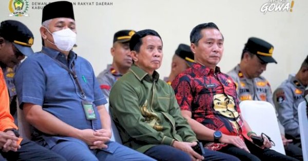 Anggota DPRD Gowa Hadiri Apel Gelar Pasukan Operasi Ketupat 2025 Polres Gowa