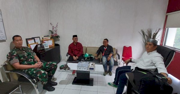 Kunjungi PMI Makassar, Dandim 1408 Makassar Siap Bersinergi Pemenuhan Stok Darah
