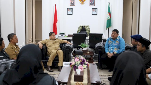 Bawaslu Kota Makassar Melakukan Pertemuan dengan Wali kota Makassar Munafri Arifuddin, Foto: dok Humas Pemkot Makassar.