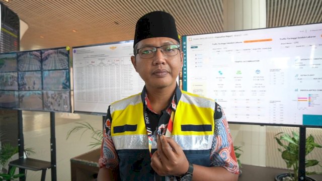 Relation Manager Bandara Sultan Hasanuddin, Taufan Yudhistira, Foto: HN/Sinta.