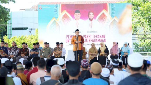 Muliakan Pekerja Keagamaan, Pemkot Makassar Salurkan 5.500 Paket Sembako