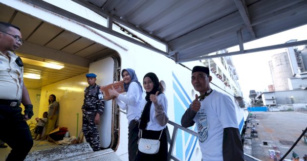 PLN Berangkatkan 1.000 Pemudik dari Makassar: Jalur Darat hingga Laut