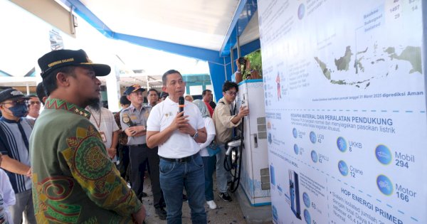 Gubernur Sulawesi Selatan Apresiasi Kesiapan PLN Layani Pemudik Kendaraan Listrik