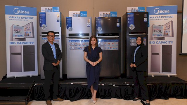 Midea Everest resmi diluncurkan di Hotel The Rinra Makassar, Selasa (11/03/2025).