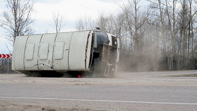 ilustrasi bus kecelakaan. Foto: istock