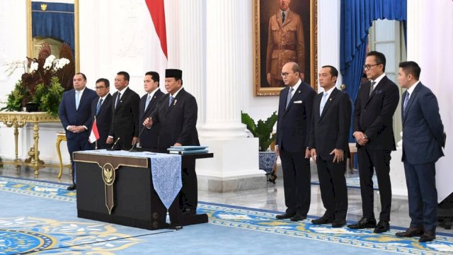 Jajaran pengurus Danantara. Foto: ist