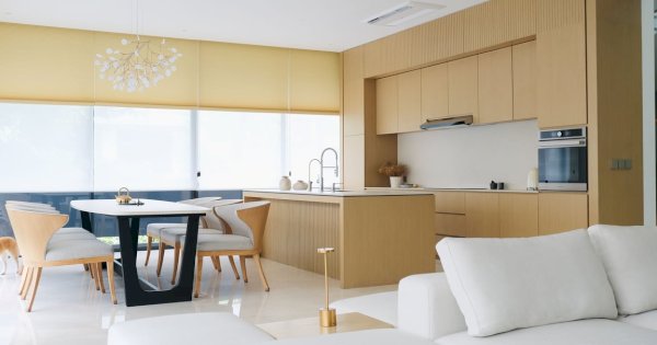 Dapur Japandi Ala Insignio Studio : Perpaduan Estetika dan Fungsionalitas dengan BLANCO UNIT