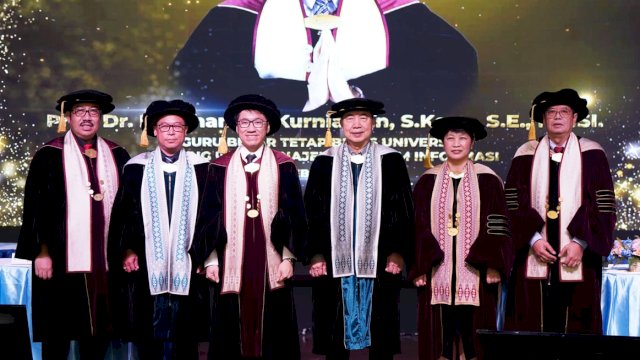 BINUS UNIVERSITY Kembali Kukuhkan Guru Besar Muda Bidang Manajemen Sistem Informasi