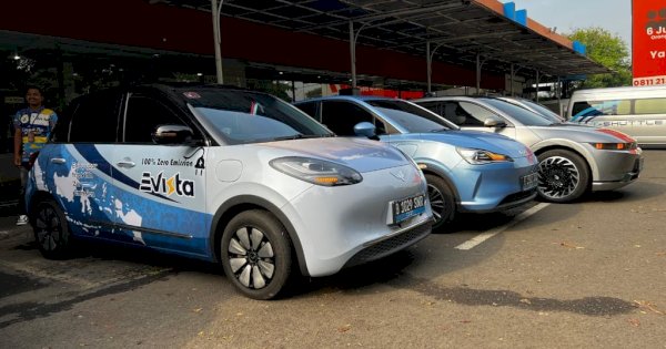 Antar Bukber Naik Mobil Listrik Evista, Mulai Rp50 Ribu