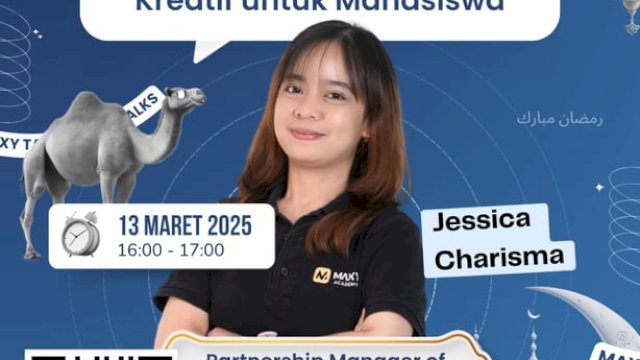 Webinar MAXY Academy Bongkar Cara Berpikir yang Bikin Mahasiswa Lebih Cerdas