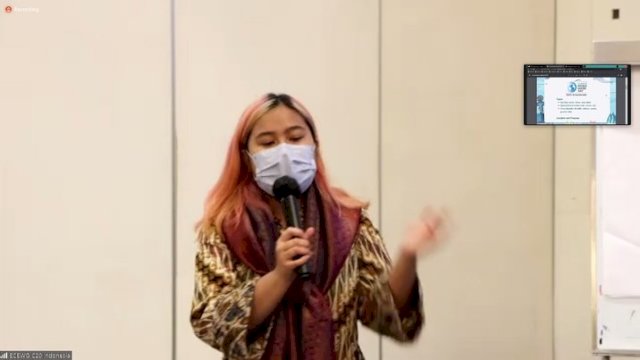 Arfiana Maulina Berbagi Wawasan tentang Isu Air Bersih di Capacity Building C20 G20