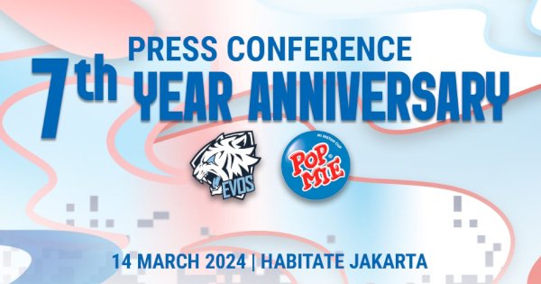 Dari 7 Tahun Lalu Hingga Kini, EVOS &amp; Pop Mie Terus Dukung Generasi Esports Indonesia!