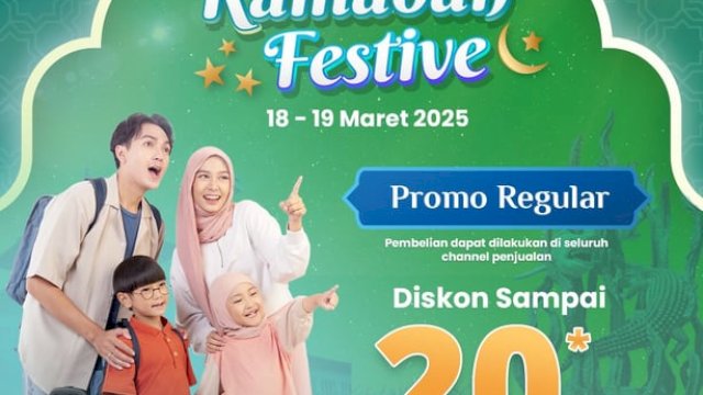 3 Hari Lagi! Jangan Lewatkan KAI Promo Spesial Ramadan Festive: Diskon hingga 20% dan Flash Sale Tiket Super Murah