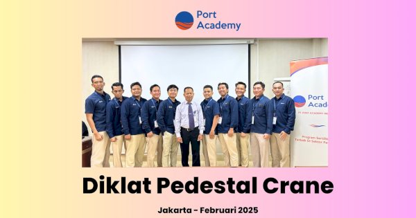 Pelatihan &amp; Sertifikasi Operator Pedestal Crane: Port Academy dan PT Pusri Wujudkan SDM Unggul