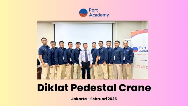 Pelatihan &amp; Sertifikasi Operator Pedestal Crane: Port Academy dan PT Pusri Wujudkan SDM Unggul