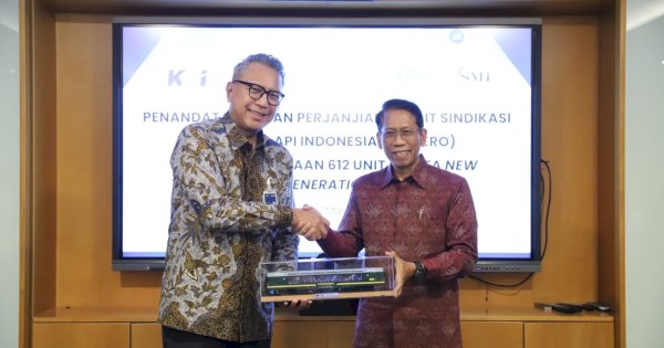 KAI Gandeng BNI dan SMI Hadirkan 612 Kereta New Generation untuk Layanan Lebih Nyaman