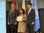Arfiana Maulina Terpilih Mengikuti Pelatihan Bergengsi UNITAR Hiroshima