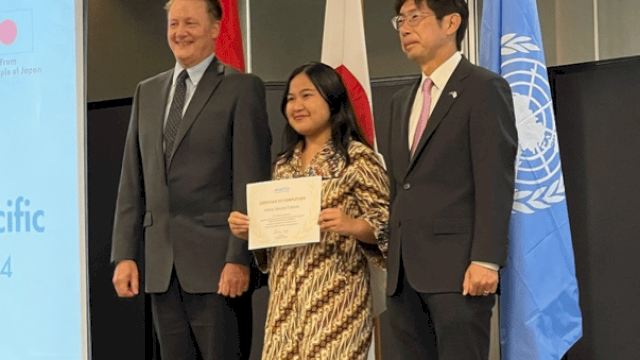 Arfiana Maulina Terpilih Mengikuti Pelatihan Bergengsi UNITAR Hiroshima