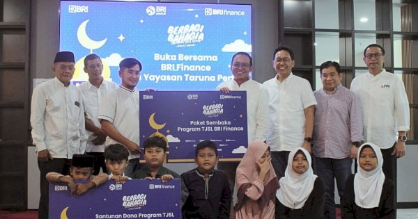 Semarakkan Berbagi Bahagia Bersama BRI Group,  BRI Finance Gelar Aksi Sosial di Bulan Ramadan