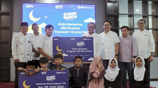 Semarakkan Berbagi Bahagia Bersama BRI Group,  BRI Finance Gelar Aksi Sosial di Bulan Ramadan