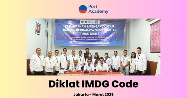 Dukung Keselamatan Maritim, Port Academy Selenggarakan Training IMDG Code di Samarinda